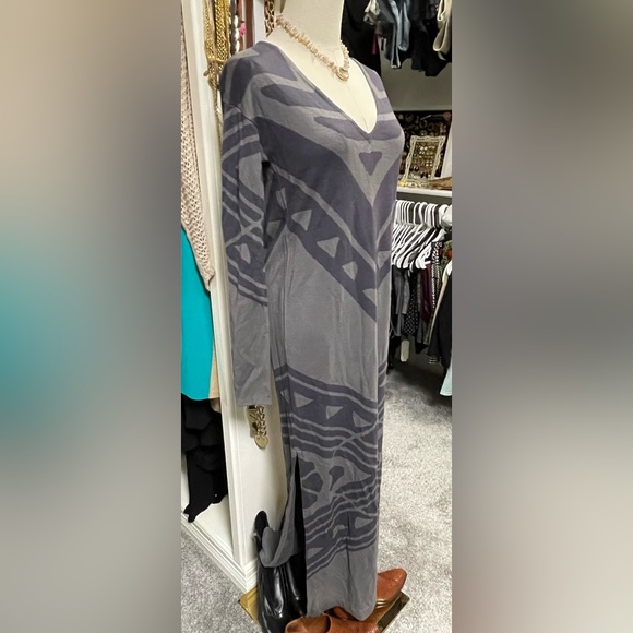 Free People bauhaus swit maxi side slit sweater dress size XS NWT - Picture 2 of 13